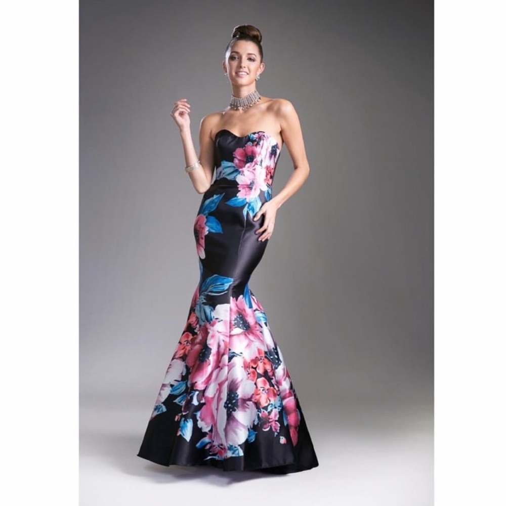 Floral Mermaid Gown✨